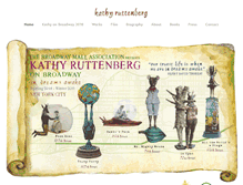 Tablet Screenshot of kathyruttenberg.com